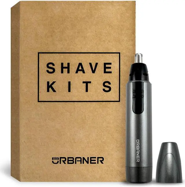 Main image of URBANER Ear and Nose Hair Electric Trimmer/Shaver/Clipper for Men, Professional, Waterproof, Washable, Cordless, Portable, Small grooming tool, MB-041