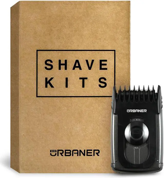 Main image of URBANER Body Trimmer for Men, Professional Facial Hair Razor/Clipper, Electric Shaver, Safe, Cordless, Compact Grooming Tool, Battery Powered, Portable, MB-045