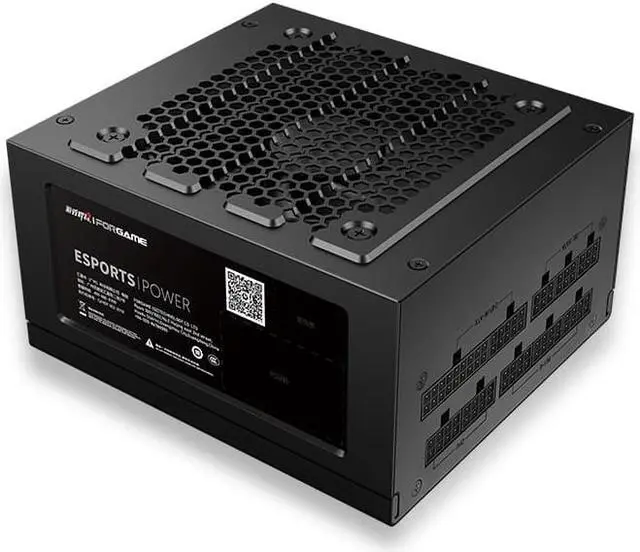 Alt view image 2 of 7 - IFORGAME Panda GX550 550W Full Modular Power Supply, 80 PLUS GOLD Certified,Single +12V Rail,Compact 150mm Size,Black