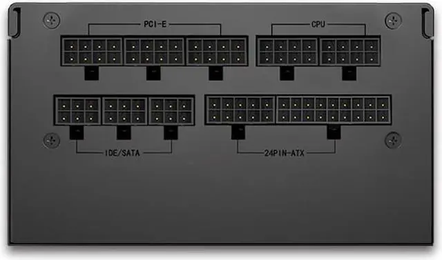 Alt view image 7 of 7 - IFORGAME Panda GX550 550W Full Modular Power Supply, 80 PLUS GOLD Certified,Single +12V Rail,Compact 150mm Size,Black