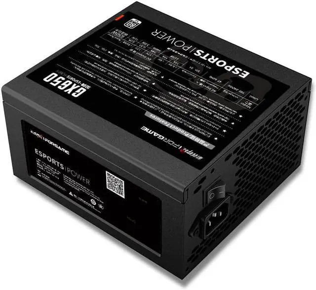 Alt view image 4 of 7 - IFORGAME Panda GX650 650W Non-Modular Power Supply, 80 PLUS GOLD Certified,Single +12V Rail,Compact 150mm Size,Black