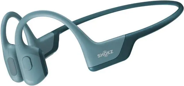 Main image of SHOKZ OpenRun Pro - Open-Ear Bluetooth Bone Conduction Sport Headphones (Renewed) Blue