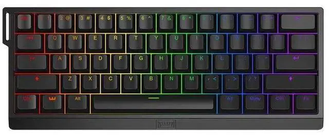 Main image of Wooting 60HE+ Wired gaming mechanical keyboard,Magnetic Jade Switch,Hot Swappable,PBT Keycaps  Black