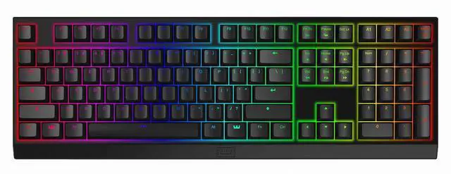 Main image of Wooting Two HE Wired gaming mechanical keyboard, Magnet Switch, Hot Swappable, PBT Keycaps, Black