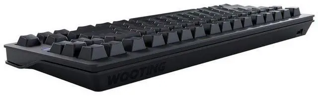 Alt view image 3 of 7 - Wooting 80HE Wired gaming mechanical keyboard, Magnet Switch,Hot Swappable,PBT Keycaps, Black (Zinc Alloy Case)