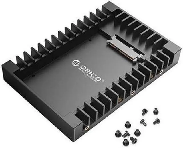 Main image of 25 SSD SATA to 35 Hard Drive Adapter Internal Drive Bay Converter Mounting Bracket Caddy Tray for 795125mm 25 inch HDDSSD with SATA III Interface