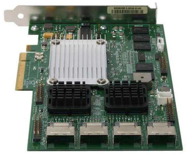 Alt view image 3 of 4 - LSI MegaRAID SATA/SAS 84016E 3Gb/s PCI-Express w/ 256MB onboard memory RAID Controller Card, Single