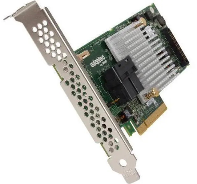 Main image of Adaptec 8805 (2277500-R) PCI-Express 3.0 x8 SATA / SAS High Port Count SAS / SATA RAID Adapters