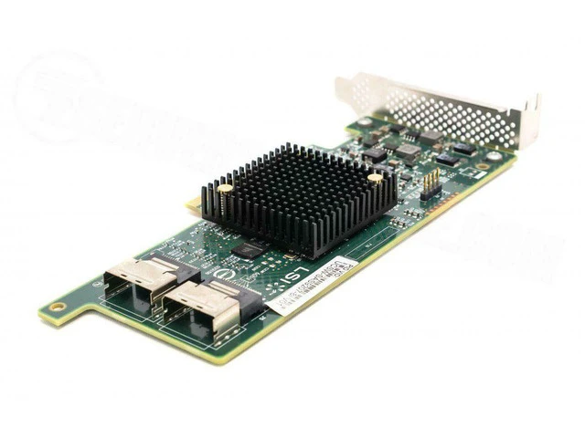 Alt view image 2 of 3 - / LSI 6GB/S HOST BUS ADAPTER HBA PCI-E 3.0 X8 LSI00301 -US SAS9207-8i