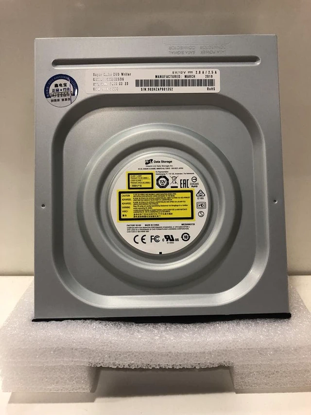 Alt view image 2 of 3 - Hitachi HL DVD drive GH24NSD6 built-in desktop SATA serial port 24X high-speed driver