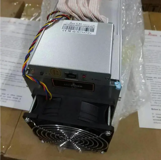 Alt view image 5 of 5 - ANTMINER L3+ 504M/S ( With power supply ) Scrypt Litecoin Miner LTC Mining Machine Better Than ANTMINER L3 S9 S9i
