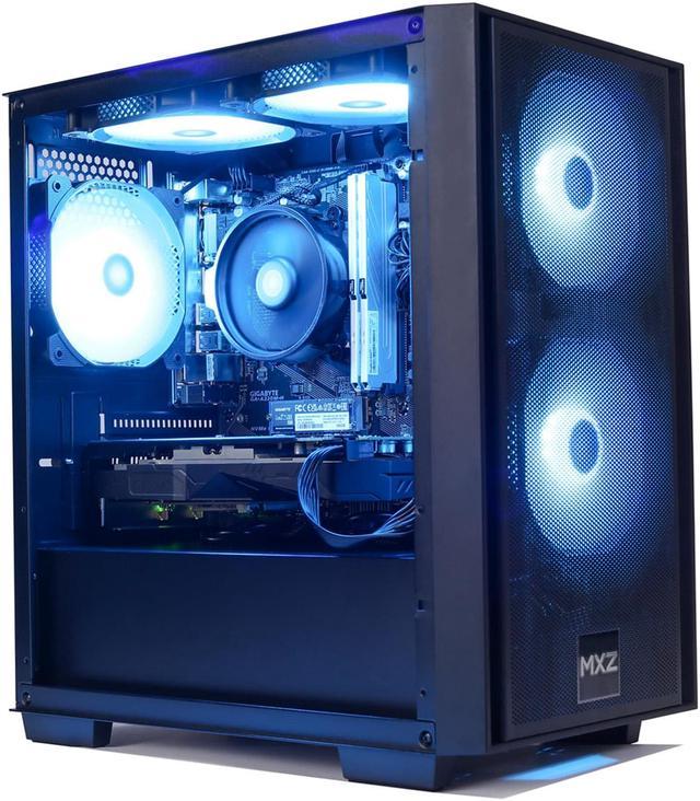 MXZ Gaming PC Desktop Computer, AMD Ryzen 3 4100 3.6GHz, GTX1660S