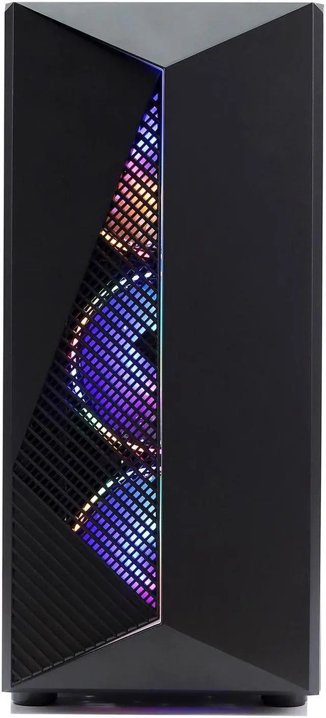 Alt view image 4 of 7 - MXZ Gaming PC Desktop Computer, AMD Ryzen 5 5600GT 3.6GHz, AMD Radeon RX Vega 7 Graphics,16GB DDR4, NVME 1TB SSD, 6RGB Fans, Win 11 Pro Ready, Gamer Desktop Computer (R5 5600GT)