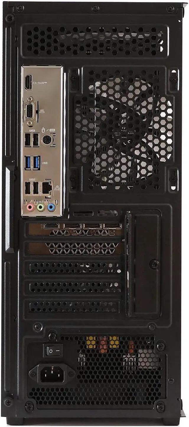 Alt view image 6 of 7 - MXZ Gaming PC Computer Intel Core i5 14400F 3.6GHz,GeForce RTX 4070 Super 16GB DDR5, NVME 1 TB, 5 RGB Fans, Windows 11 Pro Ready to use, Gamer Desktop Computer (I5 14400F| RTX 4070 Super)