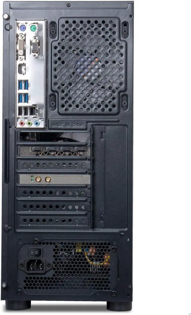 Alt view image 6 of 7 - MXZ Gaming PC Computer , AMD Ryzen 5 3500X ,RX 6500XT,8GB DDR4, NVME M2 500GB, 5 RGB Fans, Windows 11 Pro Ready to Use, Gamer Desktop Computer (R5 3500X| RX6500XT)