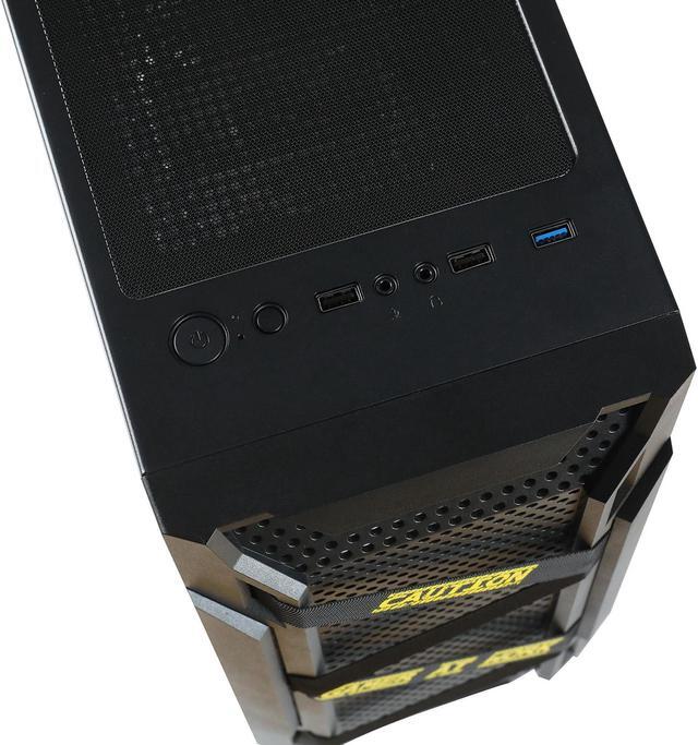 Alt view image 3 of 7 - MXZ Gaming PC Computer Intel Core i5 9400F, RTX 3050, 8GB*2(16GB) DDR4, NVME M2 500GB, 5 RGB Fans, Windows 11 Pro Ready to Use, Gamer Desktop Computer (I5 9400F| RTX 3050)