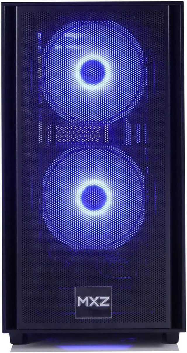 Alt view image 4 of 7 - MXZ Gaming PC Desktop Computer, AMD Ryzen 5 4500 3.6GHz, GTX1660S,16GB(8G*2) DDR4, NVME 500GB SSD, 6RGB Fans, Win 11 Pro Ready, Gamer Desktop Computer(R5 4500|GTX1660S)