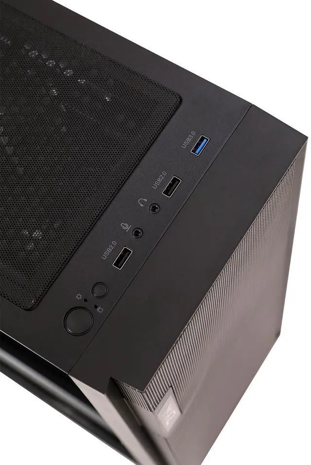 Alt view image 6 of 7 - MXZ Gaming PC Computer 10th Gen I5 10400F 4.4GHz, GTX1660S 6GB, H510, 8GB DDR4, NVME M2 500G, 6RGB Fans,Windows 10 Pro Ready to use, Gamer Desktop Computer(I5 10400F/GTX 1660S)