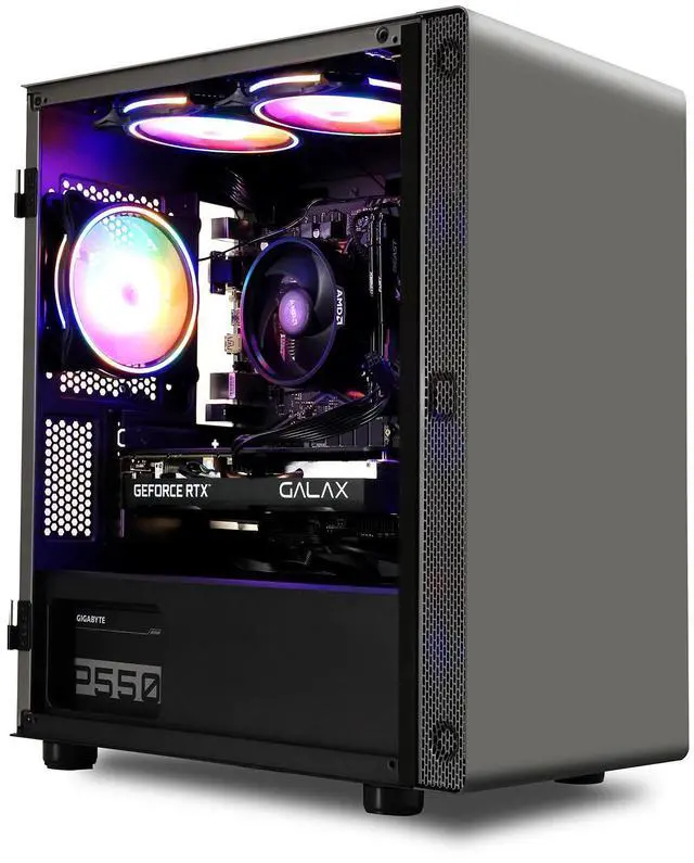 MXZ Gaming PC Computer AMD Ryzen 5 5600 3.6GHz,RX7650GRE