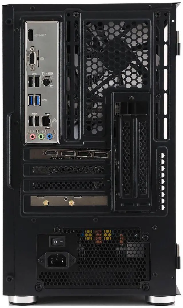 Alt view image 5 of 7 - MXZ Gaming PC Computer I5 13400F, RTX4060Ti, 8GB*2 DDR4, NVME M2 1T, 6RGB Fans,Windows 11 Pro Ready to use, Gamer Desktop Computer(I5 13400F| RTX4060Ti)
