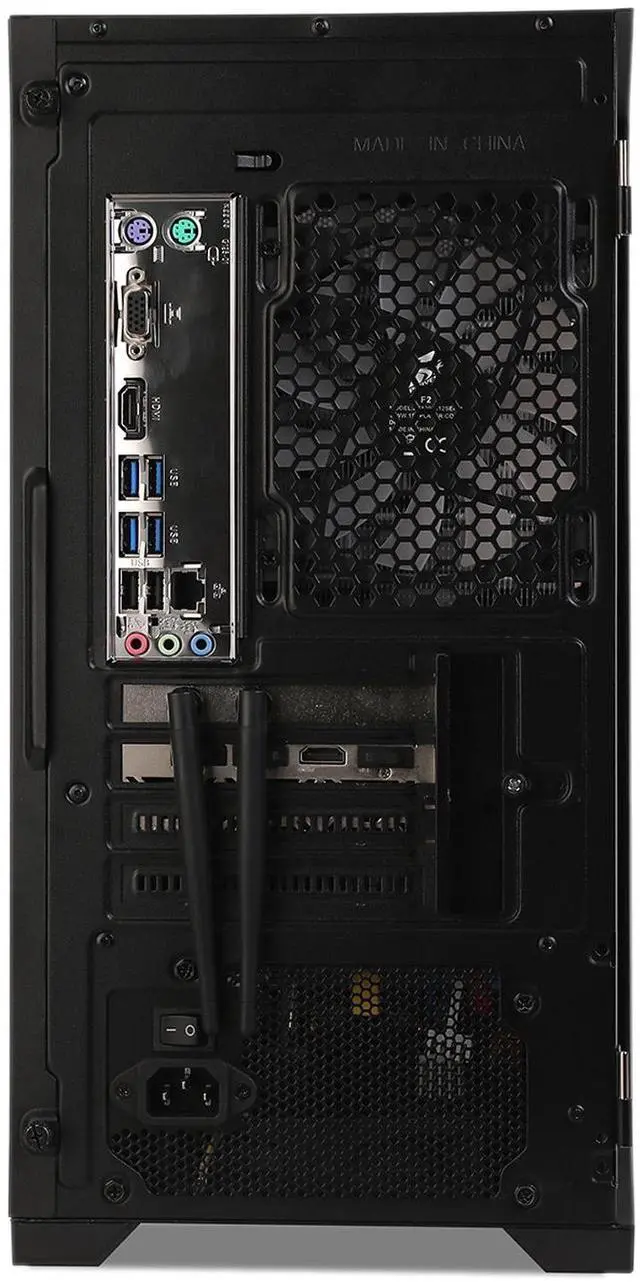 Alt view image 6 of 7 - MXZ Gaming PC ,AMD Ryzen 7 9700X , GeForce RTX 5070 ,32GB(16GB*2)DDR5 6000MHz, NVME M2 1 T, 6RGB Fans,Windows 11 Pro Ready to use, Gamer Desktop Computer(R7 9700X| RTX 5070)