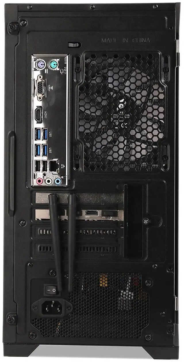 Alt view image 5 of 7 - MXZ Gaming PC ,AMD Ryzen 7 9700X , GeForce RTX 4070 ,16GB DDR5 6000MHz, NVME M2 1 T, 6RGB Fans,Windows 11 Pro Ready to use, Gamer Desktop Computer(R7 9700X| RTX 4070)