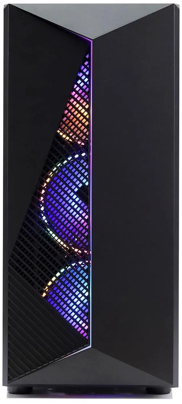 Alt view image 4 of 7 - MXZ Gaming PC Desktop Computer, AMD Ryzen 5 5600G 3.6GHz, AMD Radeon RX Vega 7 Graphics,16GB DDR4, NVME 1TB SSD, 6RGB Fans, Win 11 Pro Ready, Gamer Desktop Computer (R5 5600G)