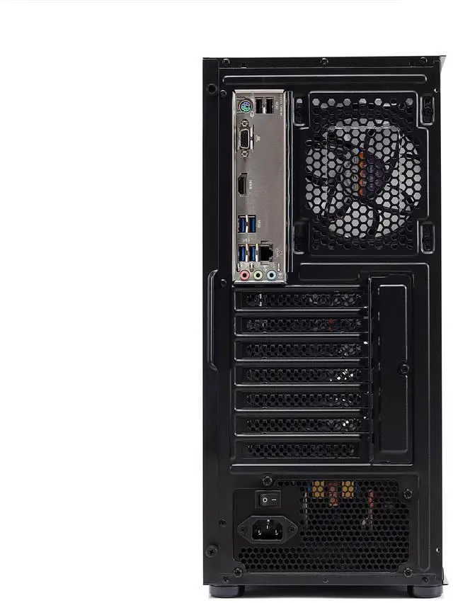 Alt view image 7 of 7 - MXZ Gaming PC Desktop Computer, AMD Ryzen 5 5600G 3.6GHz, AMD Radeon RX Vega 7 Graphics,16GB DDR4, NVME 1TB SSD, 6RGB Fans, Win 11 Pro Ready, Gamer Desktop Computer (R5 5600G)