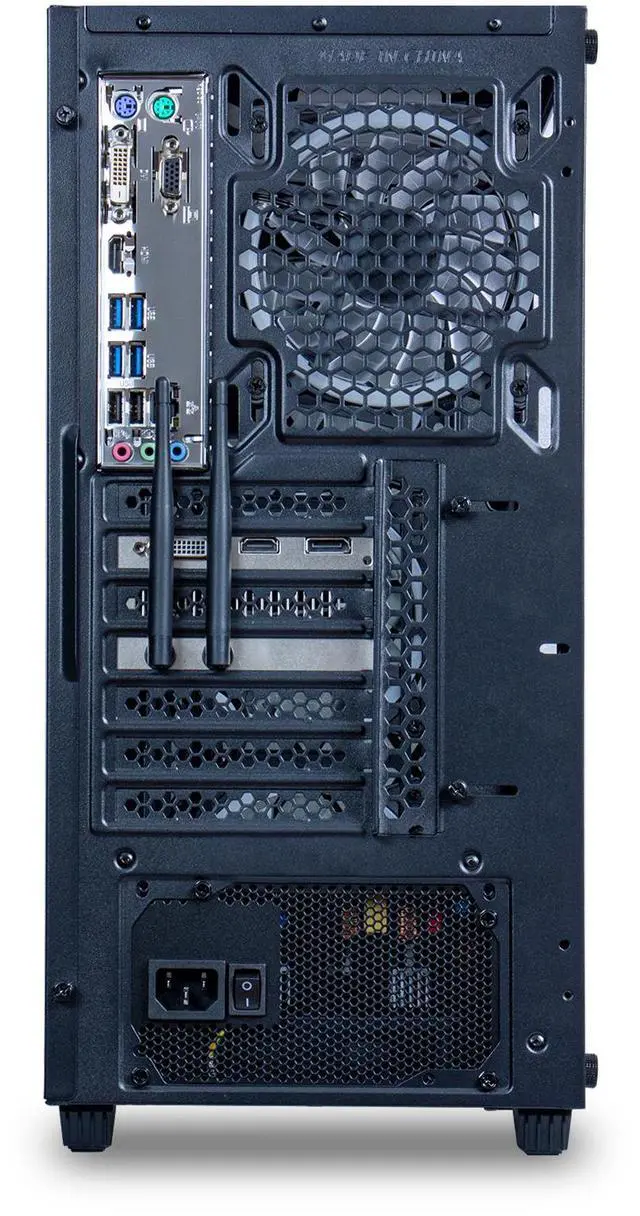 Alt view image 6 of 6 - MXZ Gaming PC Desktop Computer, AMD Ryzen 5 4500 3.6GHz, GTX1660S,16GB(8G*2) DDR4, NVME 500GB SSD, 6RGB Fans, Win 11 Pro Ready, Gamer Desktop Computer(R5 4500|GTX1660S)