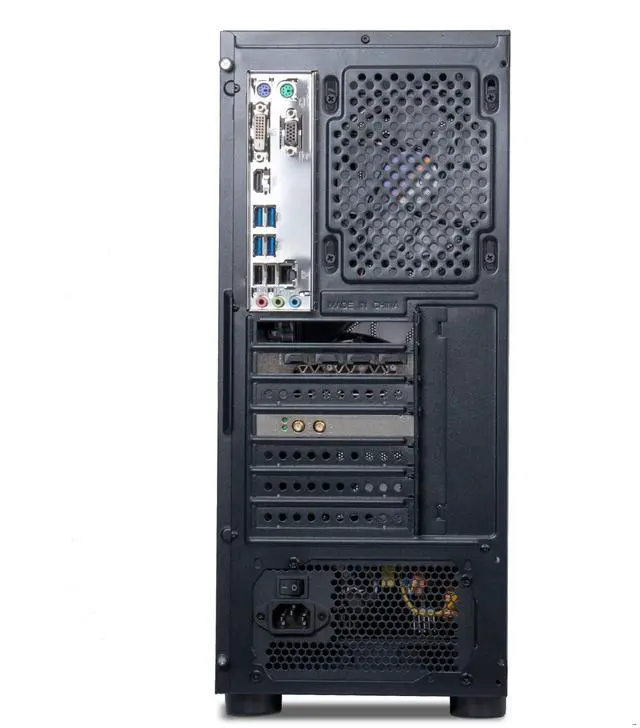 Alt view image 3 of 7 - MXZ Gaming PC Computer ,AMD Ryzen 5 3500X ,RX 580,8GB DDR4, NVME M2 500GB, 5 RGB Fans, Windows 11 Pro Ready to Use, Gamer Desktop Computer