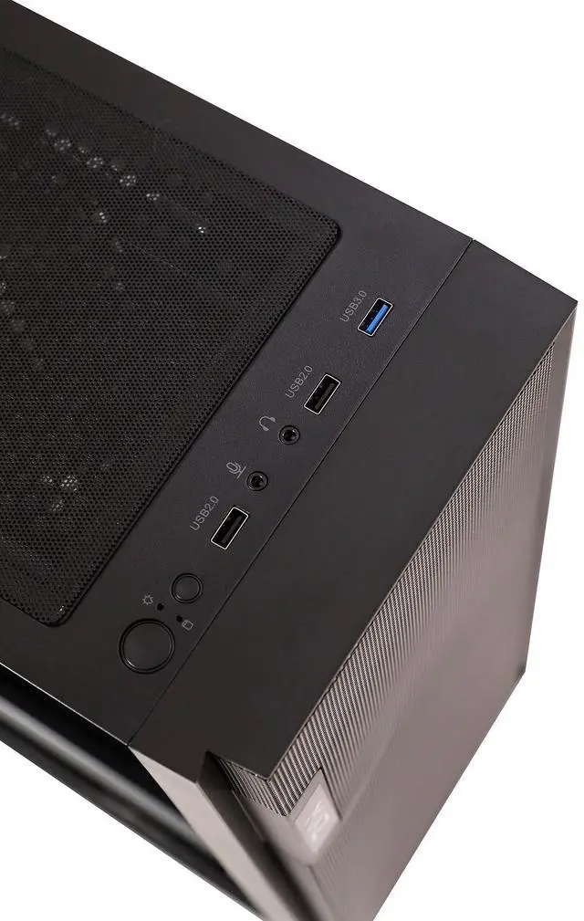 Alt view image 2 of 6 - MXZ Gaming PC Computer Intel Core i5 12400F , GeForce RTX 4060, 8GB*2(16GB) DDR4, NVME M2 500G, 5RGB Fans,Windows 11 Pro Ready to use, Gamer Desktop Computer(I5 12400F| RTX4060)