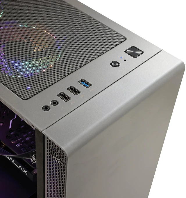 Alt view image 2 of 5 - MXZ Gaming PC AMD Ryzen 5 5600 , GeForce RTX5060Ti,16GB DDR4, 1T, A520, 6RGB Fans,Windows 11 Pro , Gamer Desktop Computer(R5 5600| RTX5060Ti)