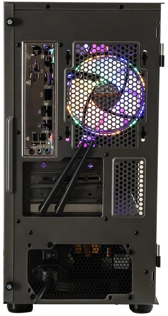 Alt view image 3 of 5 - MXZ Gaming PC AMD Ryzen 5 5600 , GeForce RTX5060Ti,16GB DDR4, 1T, A520, 6RGB Fans,Windows 11 Pro , Gamer Desktop Computer(R5 5600| RTX5060Ti)