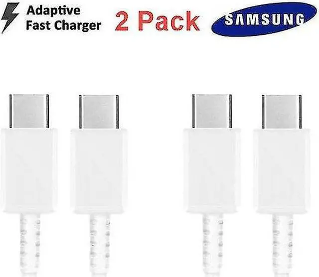 Main image of Samsung Type-C to type-C Cable - White  |Original| 2-Pack