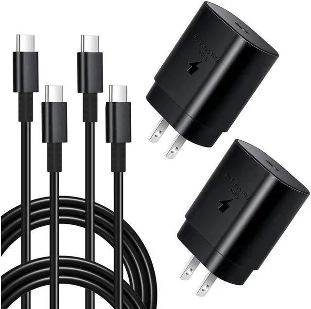 Alt view image 2 of 3 - Samsung Galaxy Super fast USB-C Adapter with Type-C charging cable - 2 pack