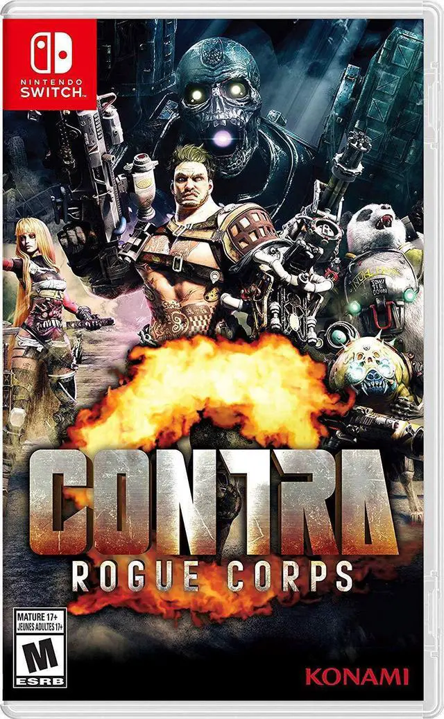 Alt view image 2 of 4 - contra rogue corps  nintendo switch