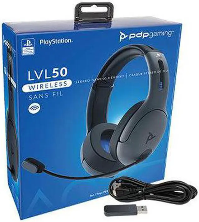 Alt view image 4 of 5 - PDP - LVL50 Wireless Stereo Headset - Playstation 4 (051-049-NA-LIC)