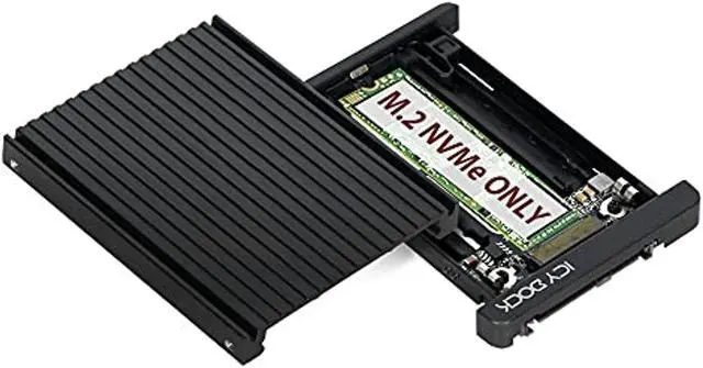 Alt view image 17 of 17 - Icy Dock Mb705m2p-B Drive Enclosure For 2.5" - U.2 (Sff-8639) Host Interface External - Black