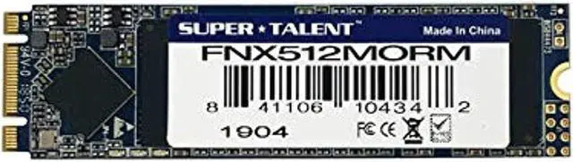 Alt view image 3 of 6 - Super Talent NGFF DX3 512GB M.2 SATA3 Solid State Drive (TLC)