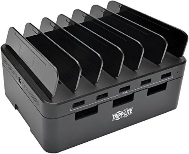 Alt view image 6 of 10 - TRIPP LITE U280-005-ST 5Port USB Chrg Station Hub