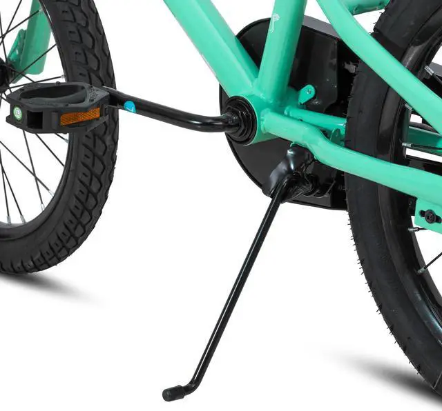 Alt view image 6 of 6 - JOYSTAR Totem Kids Bike for 2-9 Years Old Boys Girls, BMX Style Kid Bicycles 12 14 16 18 Inch with Training Wheels, 18 Inch Children Bikes with Kickstand and Handbrake 18" Green