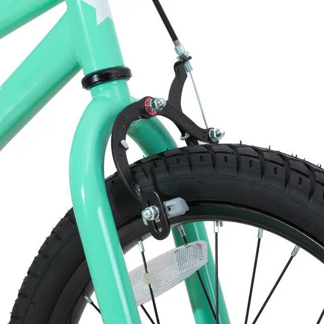 Alt view image 4 of 6 - JOYSTAR Totem Kids Bike for 2-9 Years Old Boys Girls, BMX Style Kid Bicycles 12 14 16 18 Inch with Training Wheels, 18 Inch Children Bikes with Kickstand and Handbrake 18" Green
