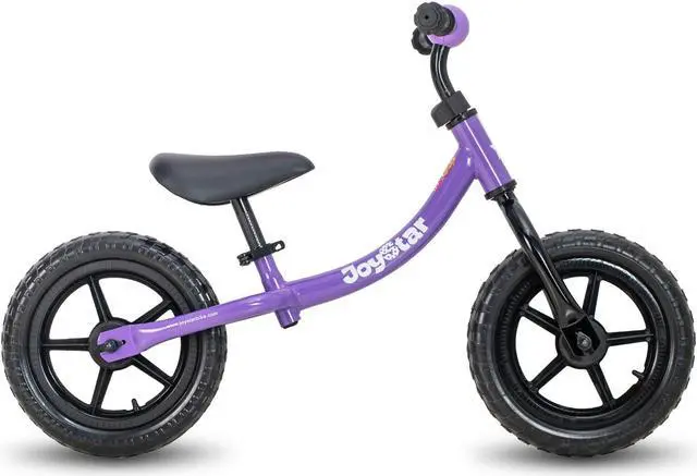 Alt view image 12 of 15 - Joystar Marcher No Pedal 12" Age 1.5 to 5 Toddler Training Balance Bike, Purple