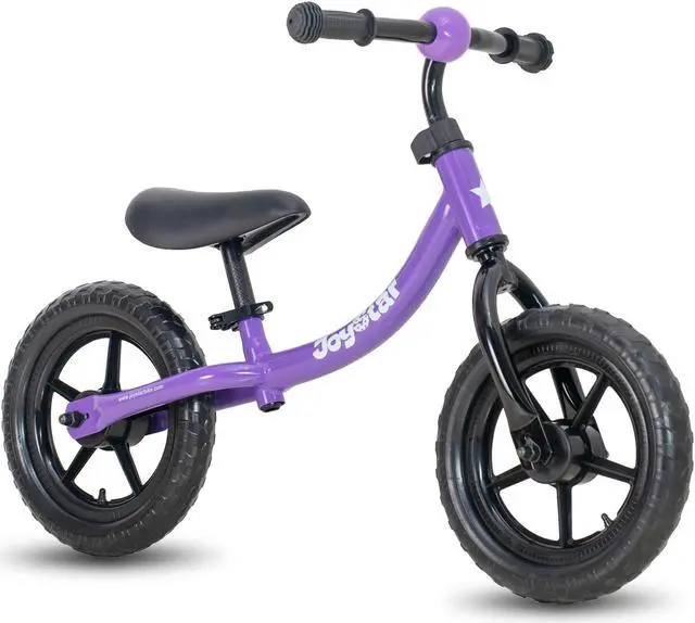 Alt view image 11 of 15 - Joystar Marcher No Pedal 12" Age 1.5 to 5 Toddler Training Balance Bike, Purple