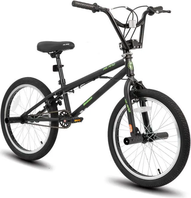 Main image of HILAND 20 inch Freestyle Kids BMX Bike,Beginner-Level to Advanced Riders with 360 Degree Gyro & 4 Pegs, Kids' Bicycles for Boys,Girls,Youth Multiple Colors