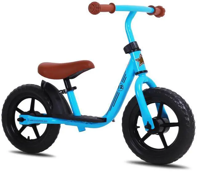 Main image of JOYSTAR Roller 10" Toddler Balance Bike for Girls Boys, Ages 18 Months to 5 Years, Kids Push Bike with Footrest, Blue