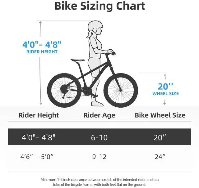 Alt view image 5 of 7 - JOYSTAR Lubbock 20 Inch Kids Bike with 7-Speed, Hardtail Mountain Bike for Kids Ages 6-10 MTB for Boys Girls, White