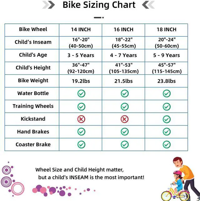 Alt view image 6 of 7 - JOYSTAR Paris Girls Bike for Ages 10+, 20 Inch Kids Bike with Training Wheels, Basket and Handbrake, Purple Pink