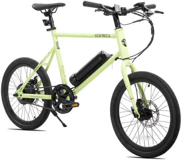 Main image of JOYSTAR Starmoto 20" Electric Bike 250W Brushless Motor, Removable Battery, 15.5MPH, Green