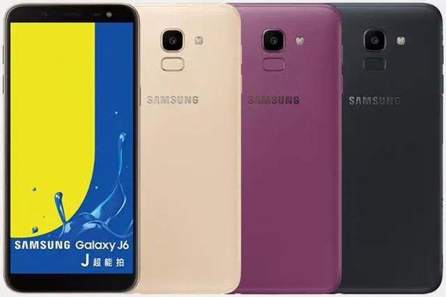Alt view image 9 of 9 - Samsung Galaxy J6 (2018) J600G 32GB Unlocked GSM Dual-SIM Phone w/ 13MP Camera - Gold (International Version)